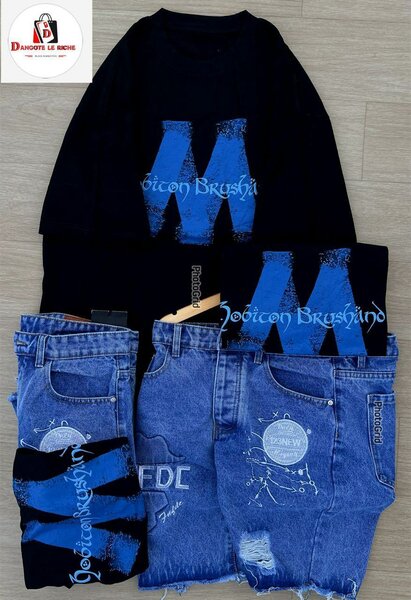 T-shirt et Jeans Décontractés