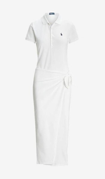 Robe Polo Blanche Élégante