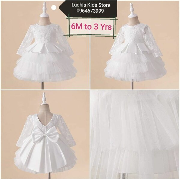 White party dress - tot vee