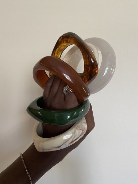 Bracelet (1) résine coloré