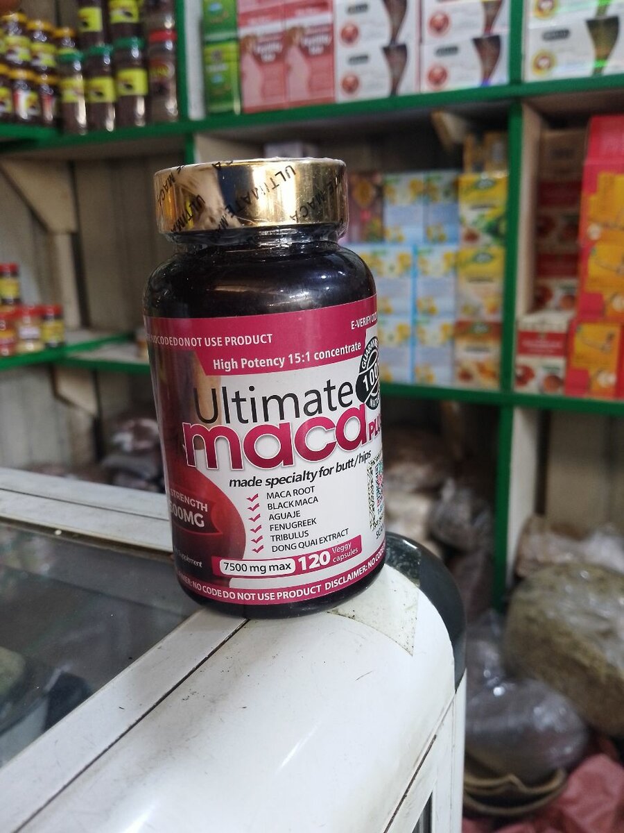 ULTIMATE MACA OIL SERUM AND CAPSULES.