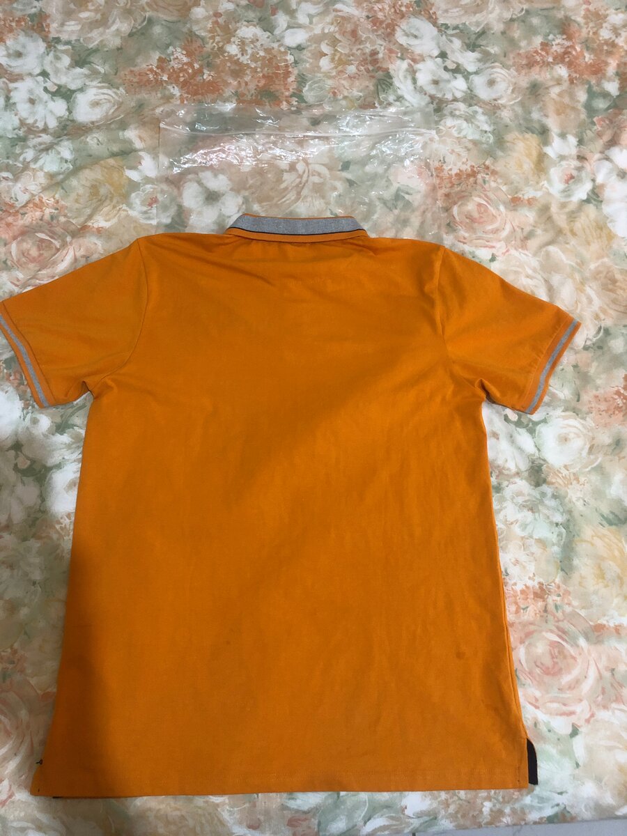 Polo orange tendance