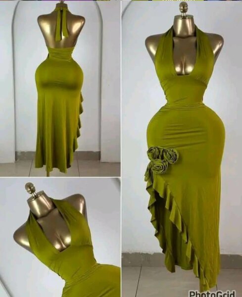 Robe élégante fendue