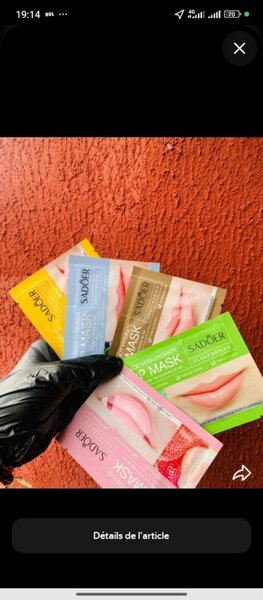 Masque pour les lèvres