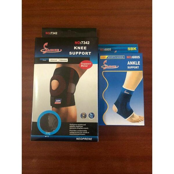 Saibike Ensemble Genouillère + Chevillère De Protection