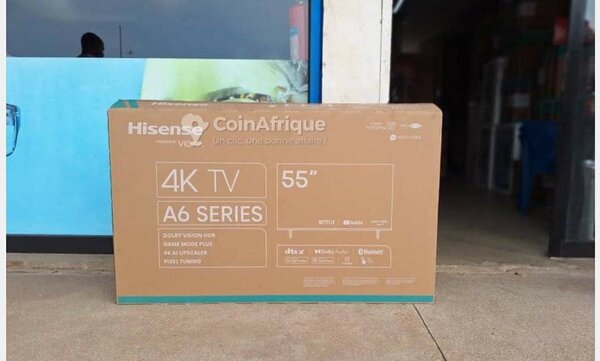 TV hisense 55 pouce 4k Vidaa wifi direct prix : 2