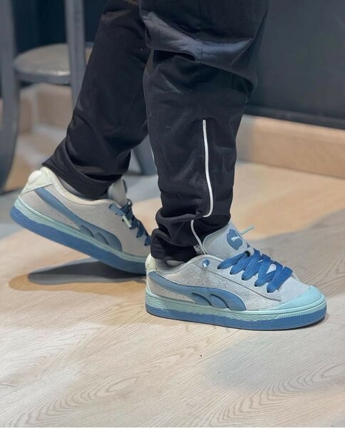 Baskets Puma Suede XL Bleu