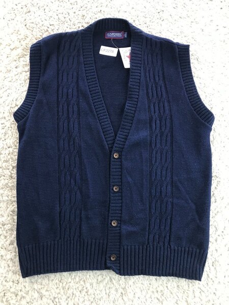Gilet sans manches en laine