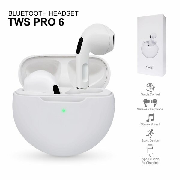 Écouteurs TWS Pro 6 Bluetooth
