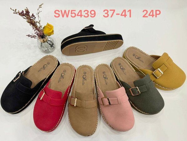 Mules colorées pour femmes