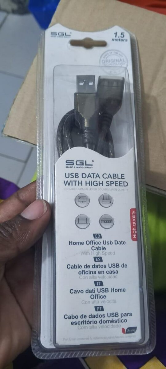 Câble USB haute vitesse 1.5m