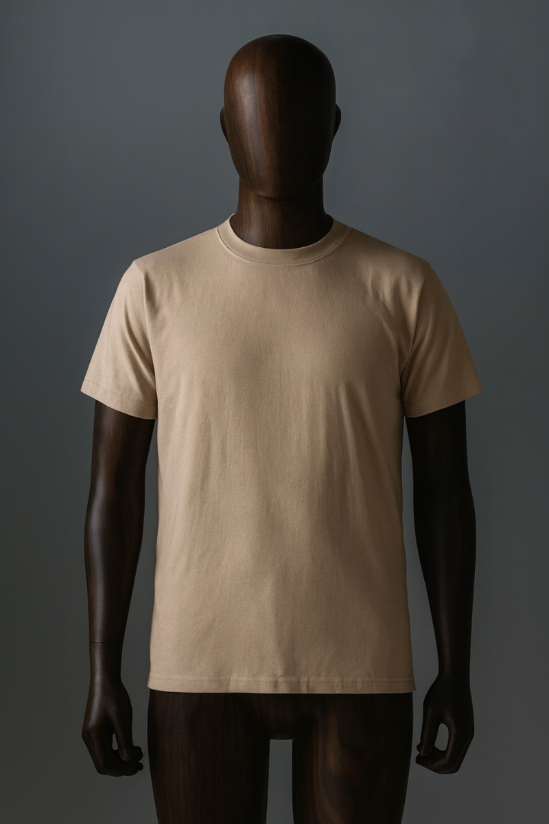 T-shirt kaki unisexe