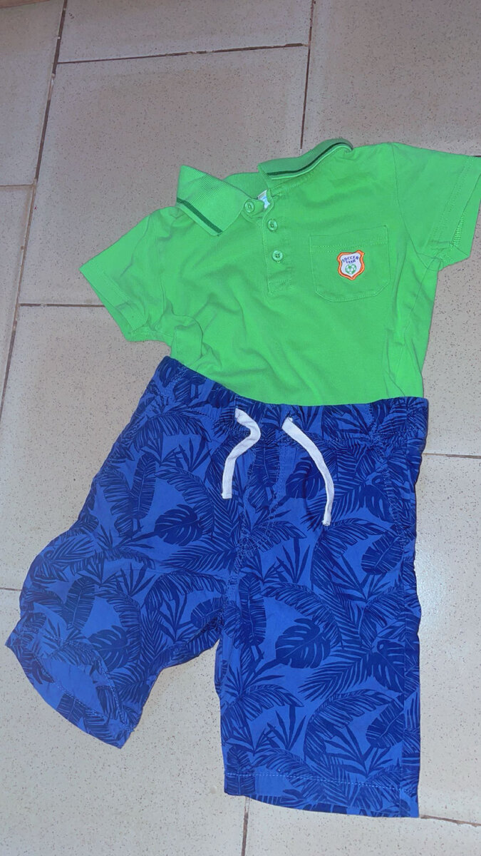 Ensemble garçon - T-shirt et short