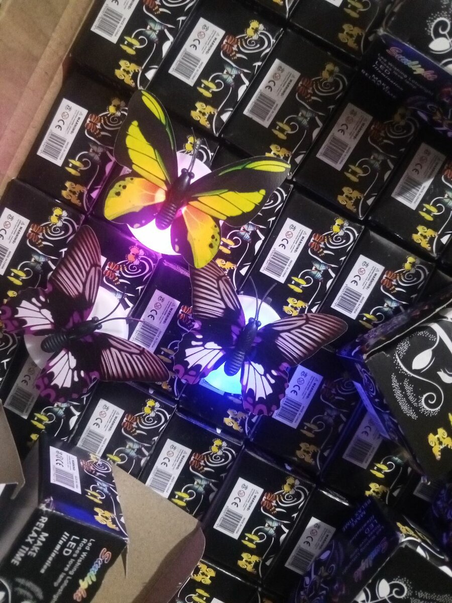 Papillon Lumineux Décoratif