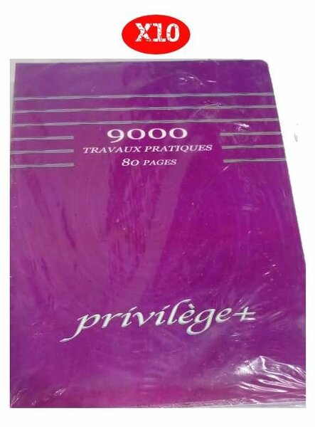 Cahier Travaux Pratiques 100 p
