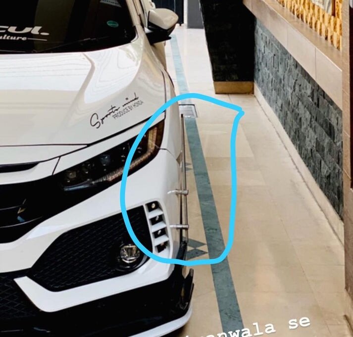 CARS BUMPER FLAG ROD