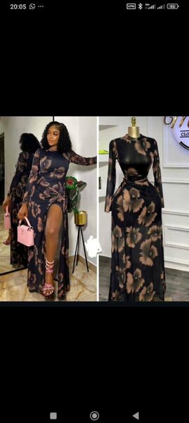 Robe longue pour femme