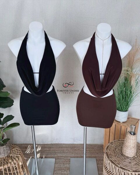 Robe dos nu élégante