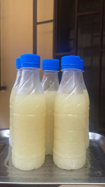 Lot de 5 pots de Citron. 200ML