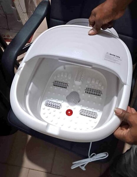 Bain de pieds pliable electro