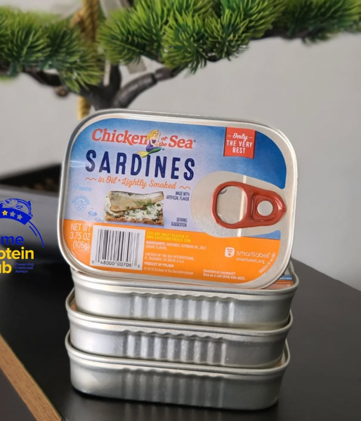 Chicken of the Sea Sardines in Oil - lightly smoked!