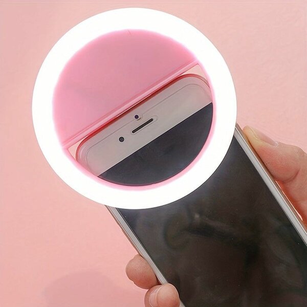 Lumière LED anneau Selfie Rechargeable