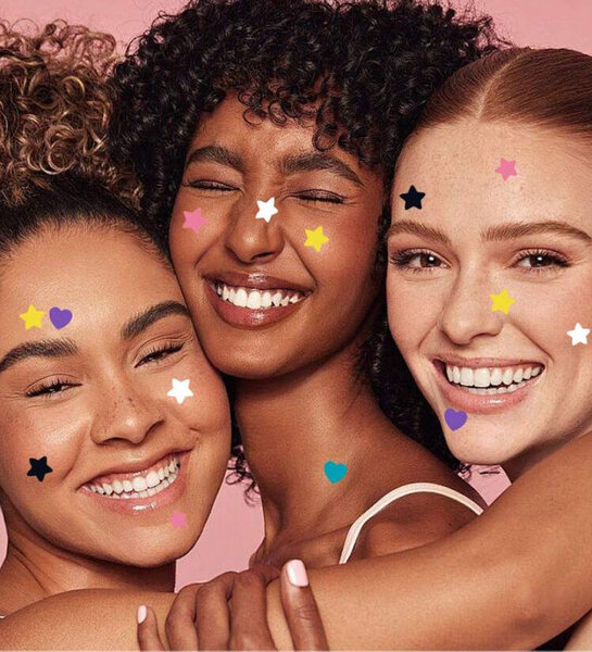 Patch anti-imperfections colorés