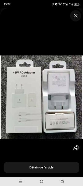 Adaptateur USB-C 45W PD