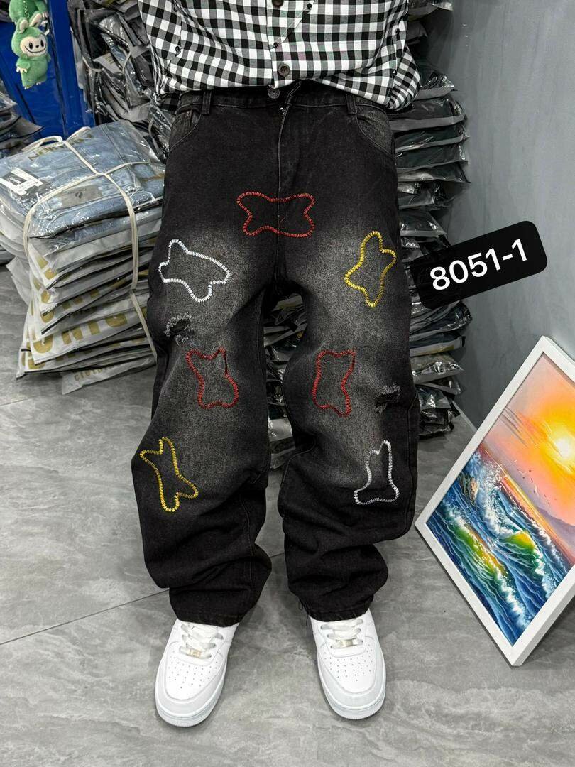 Jeans décontractés art