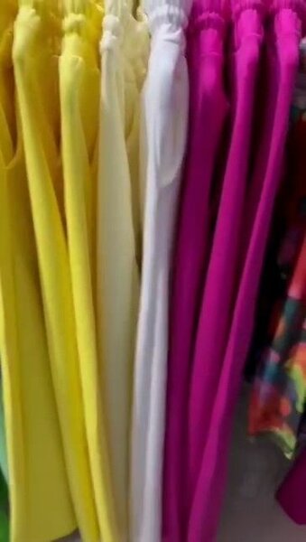 Pantalons Multicolores Élastiques