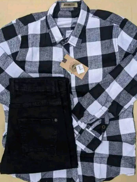 Set of a trousers and a tshirt