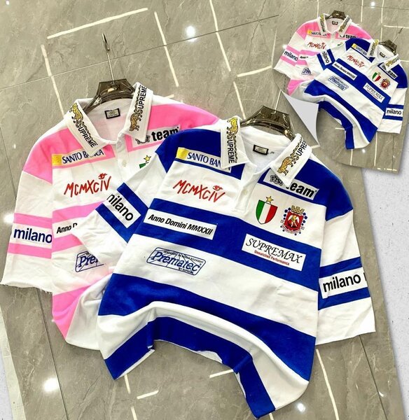 T-shirt rugby style coloré