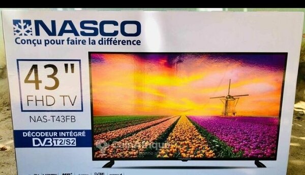 Téléviseur NASCO 43" FHD