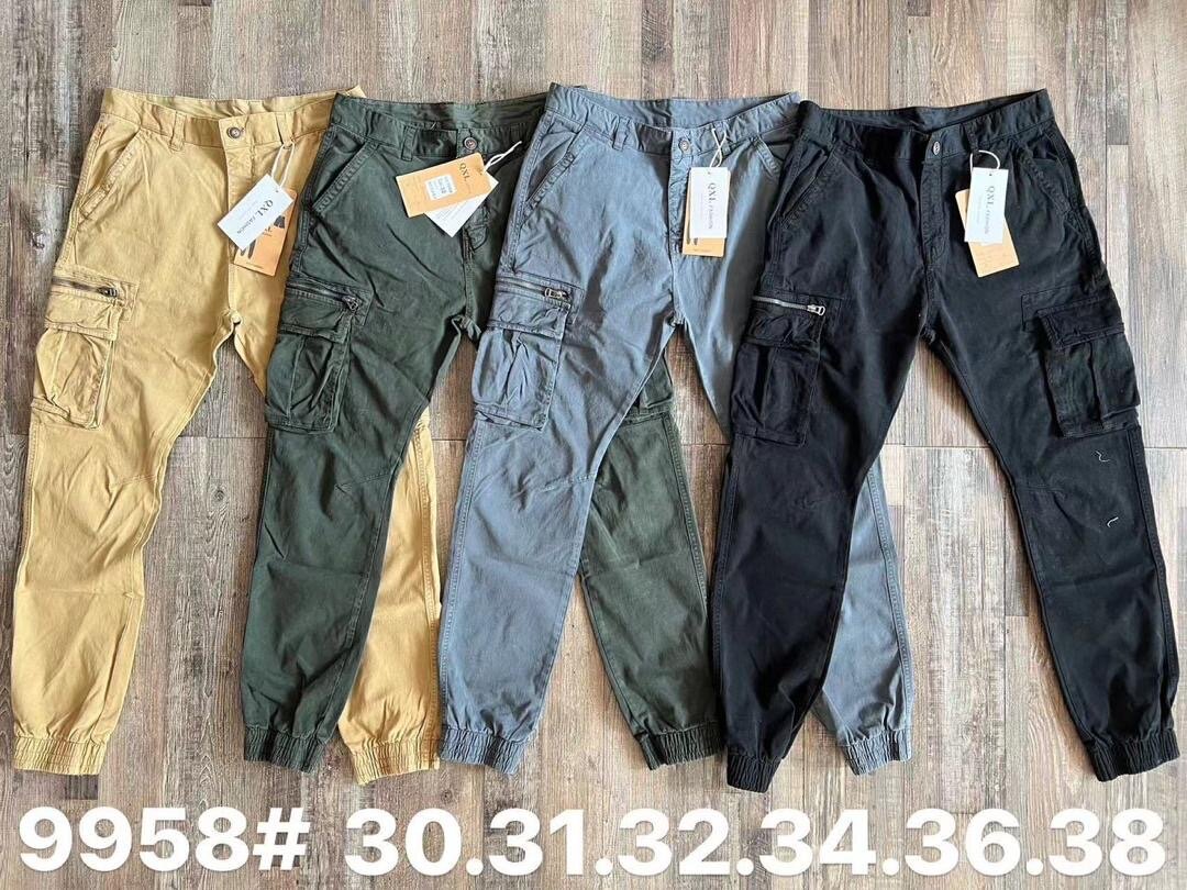 Pantalons cargo tendance homme