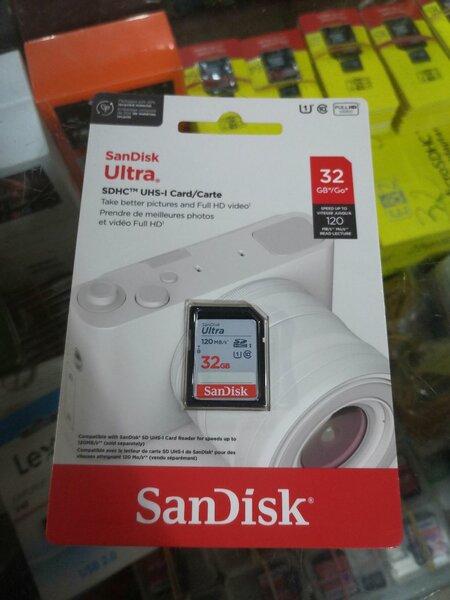Carte SDHC SanDisk 32 Go