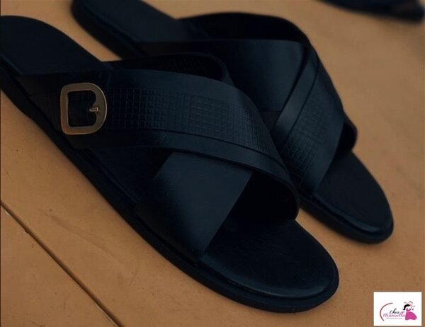 Sandales noires élégantes