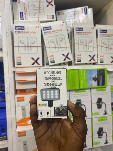 Lumière LED Cube Rechargeable