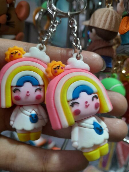 *Imported key chain   Texture Printed Importerd Backpack