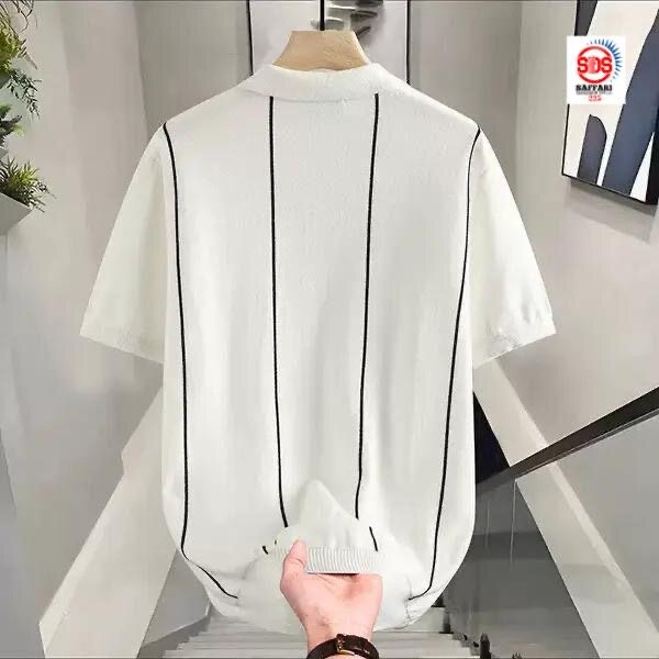 Polo à Rayures pour Hommes