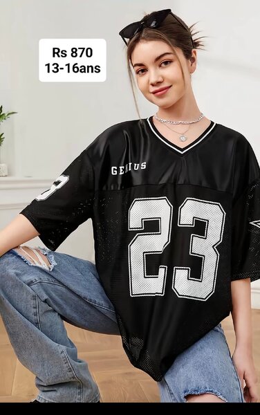 T-shirt oversize sportive