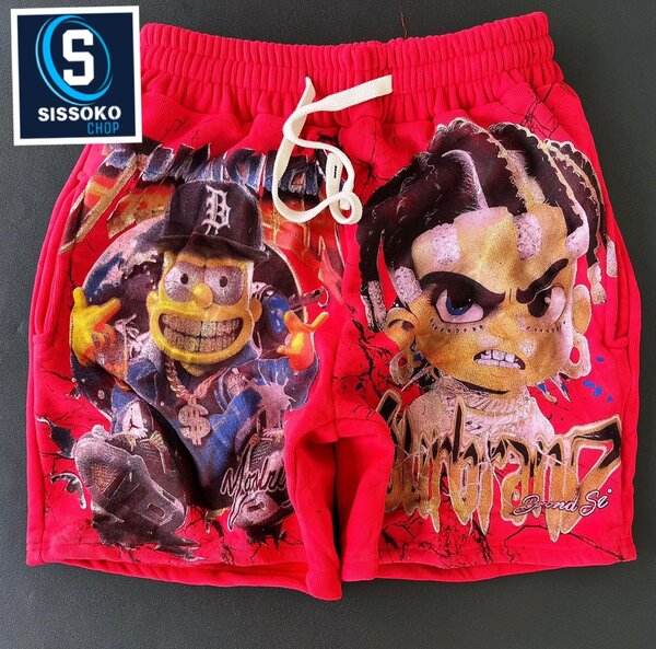 Shorts garçons imprimés cool