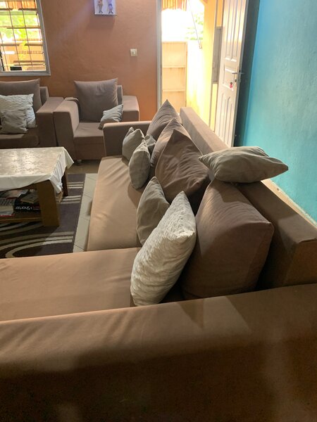 Canapé en tissu moderne