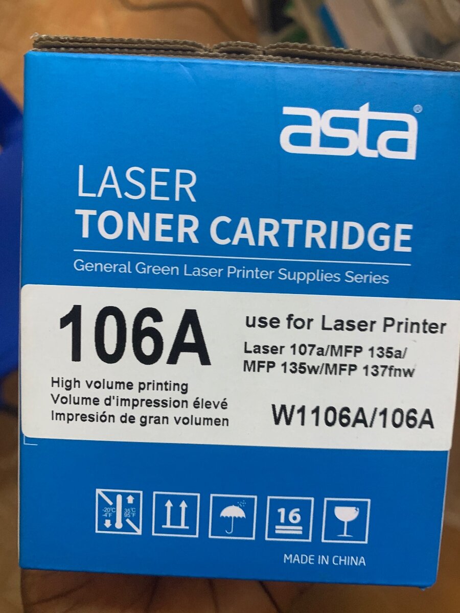 Laser 106A toner cartridge