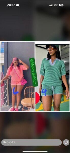 Ensemble décontracté femme