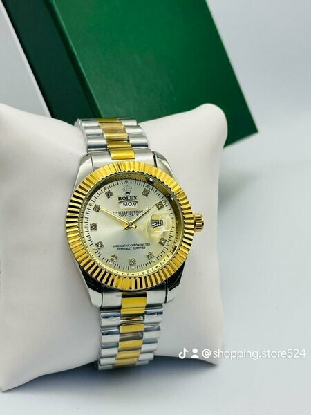 Rolex ivoire deux tons homme