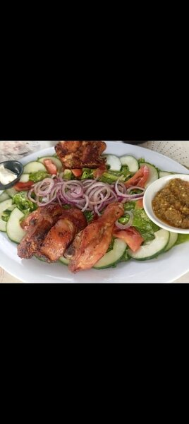 Poulet Grillé et attieke