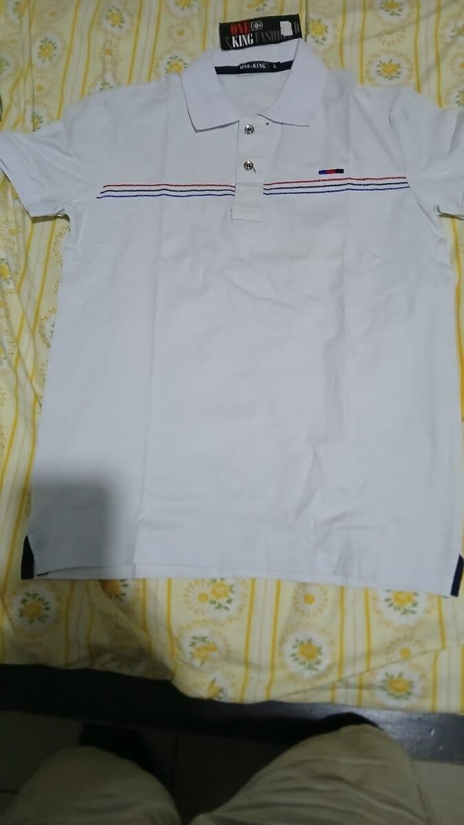 Polo blanc homme élégant