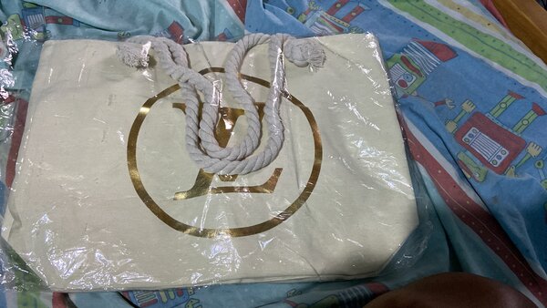 Sac de plage élégant en toile