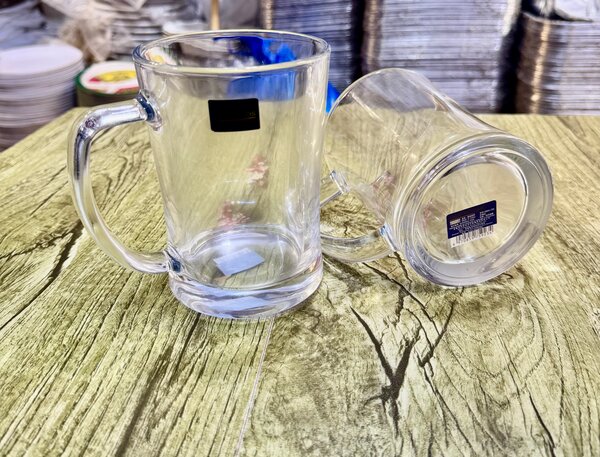 Lot de 2 Chopes en Verre