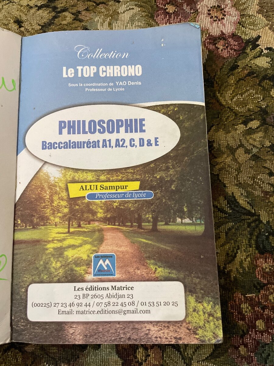 Manuel Philosophie Bac 2023